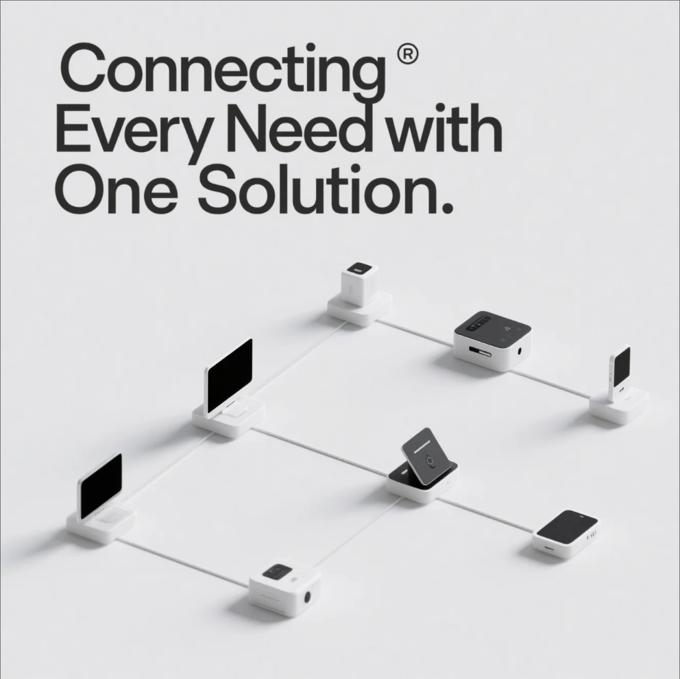 One digital platform connecting multiple needs