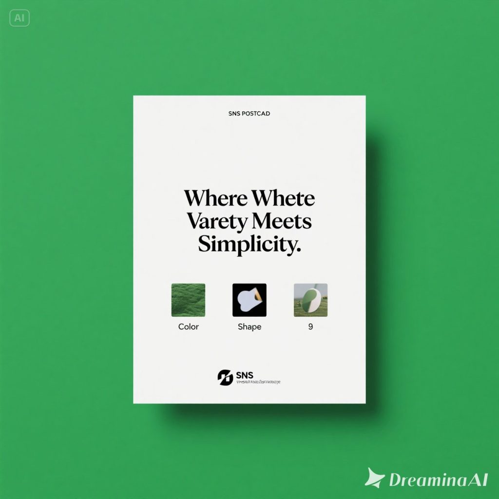 Illustration of diverse options simplified into a clean and user-friendly design