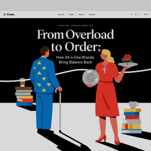 Workspace with integrated all-in-one tools bringing order and balance