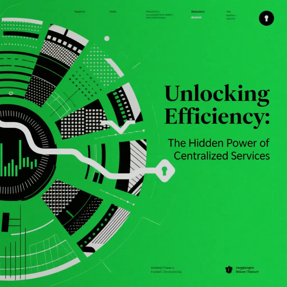 Centralized digital service hub connecting multiple departments for unified operations