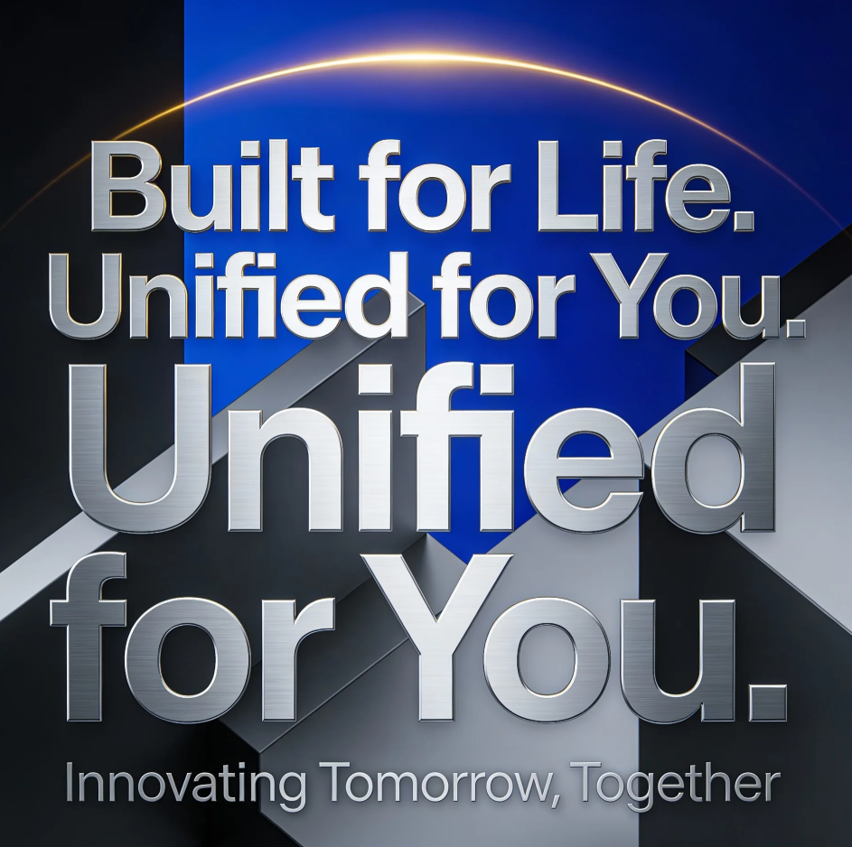 Minimalist lifestyle scene representing durability, connection, and unified design across everyday life